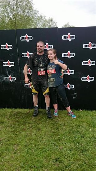 Rob and Zoe Compete in the IRON RUN