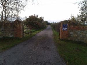 Don't worry about the PRIVATE ROAD sign... This is where we live!